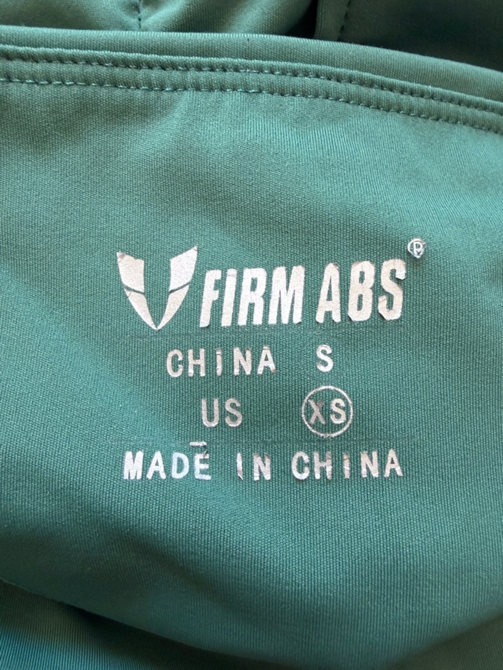 Firm Abs High-Rise Olive Green Cargo Pocket Leggings - Picture 4 of 4